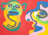 With Justice for All, 1976 and Waiting for the Second Kiss , 1974 (two works)