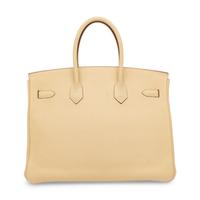 Hermès, Birkin 35 Bag in Craie Togo