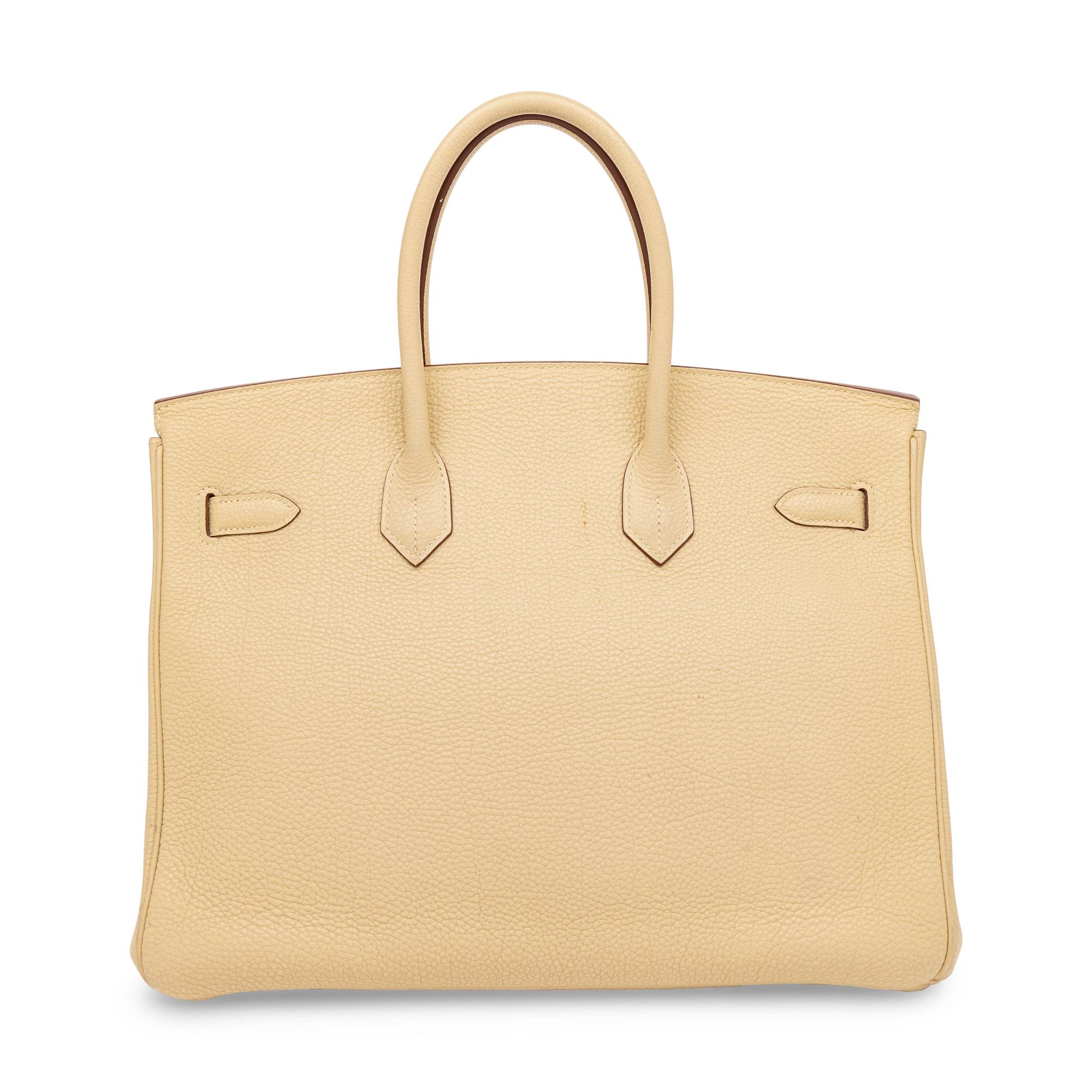 Hermès, Birkin 35 Bag in Craie Togo