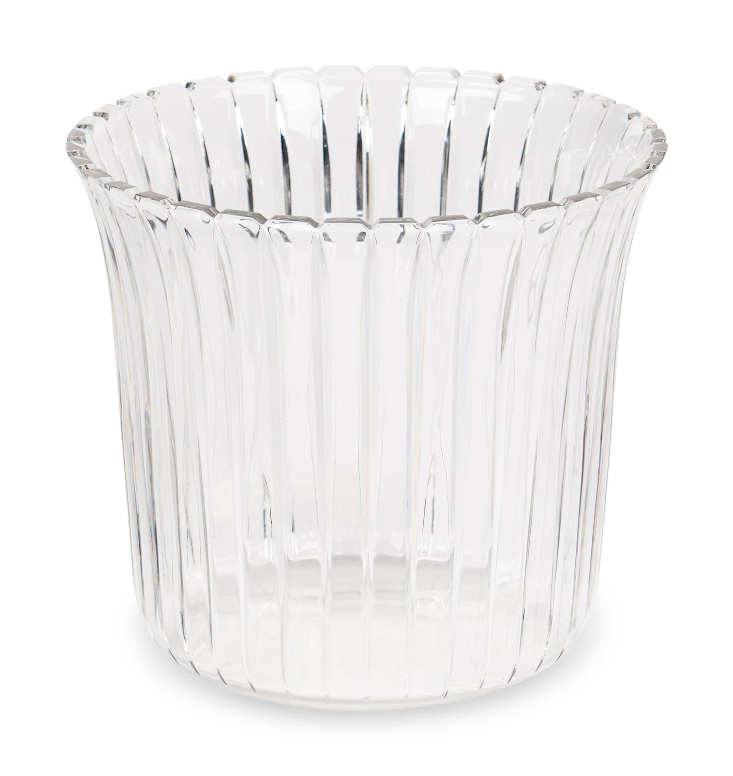 A Riedel for Tiffany and Co. Cut Glass Vase