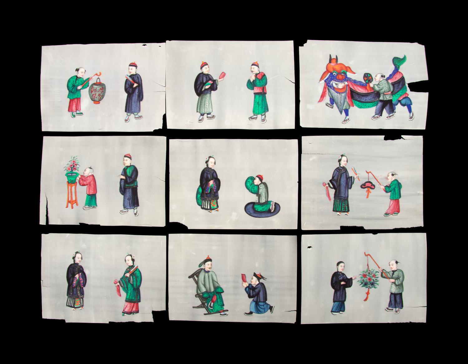 A Collection of Chinese Export Paintings