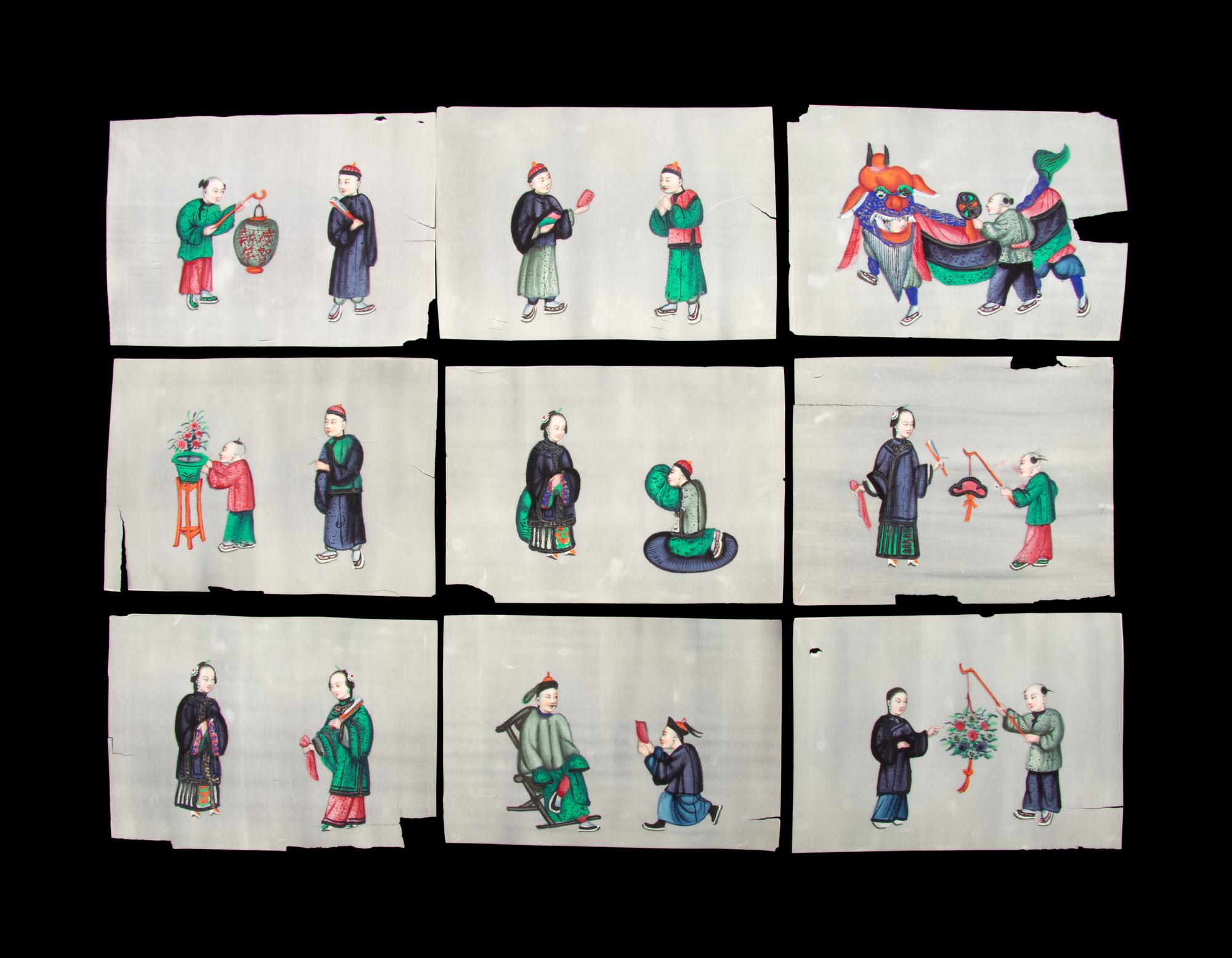 A Collection of Chinese Export Paintings