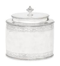 A George III Silver Tea Caddy