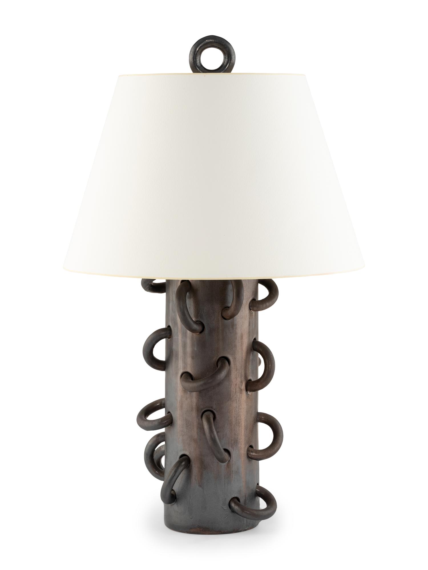 A Warner Walcott Lupe Ceramic Table Lamp