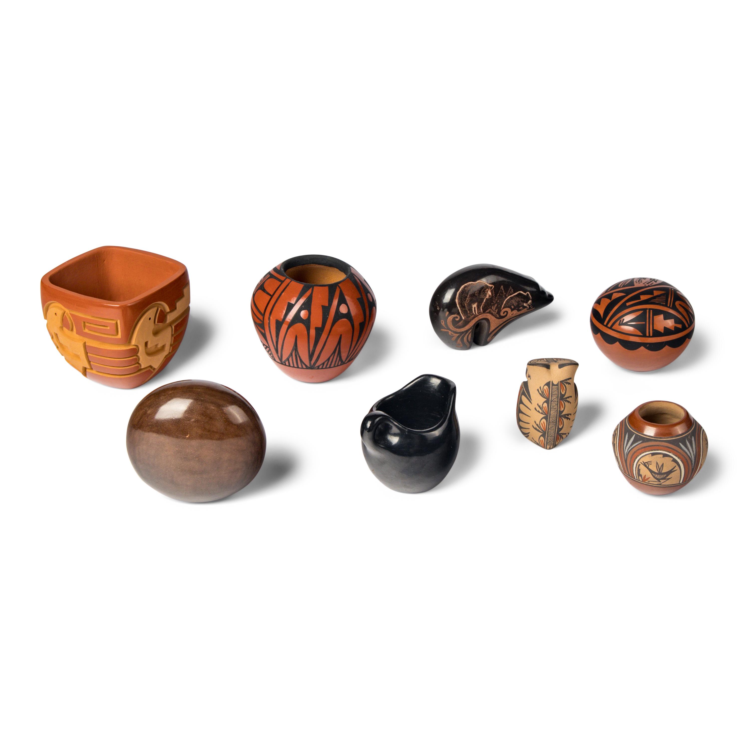 Collection of Pueblo Pottery