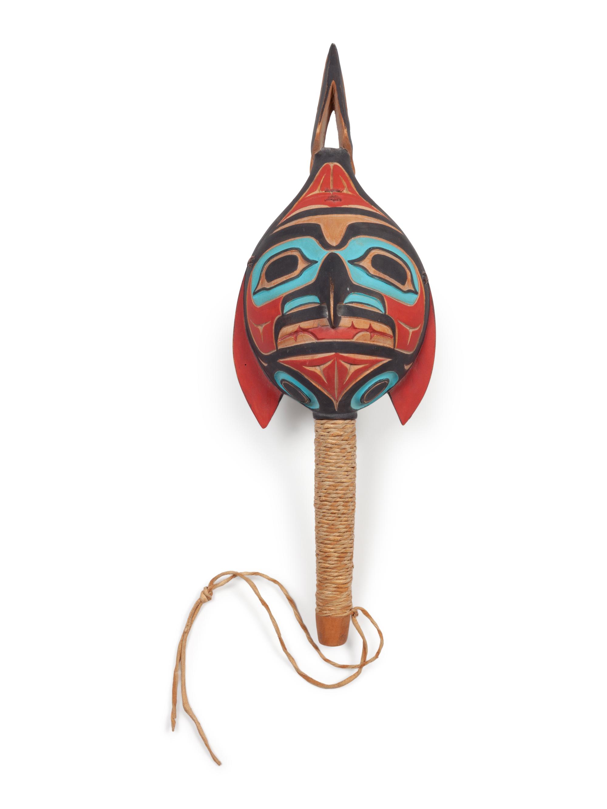 Lelooska Family Raven Rattle
