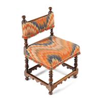 A Charles II Walnut Child's Chair