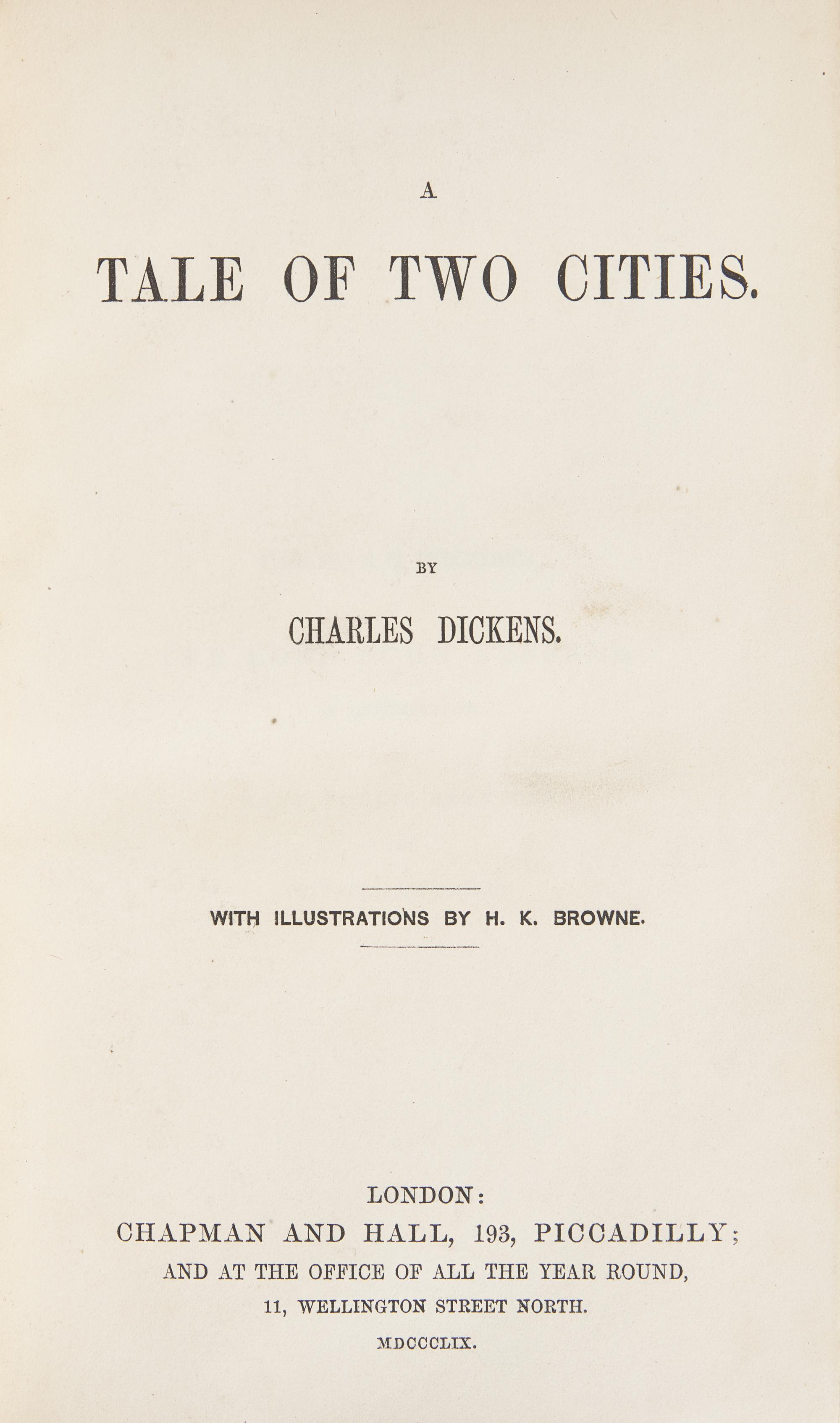 [Literature] Dickens, Charles. A Tale of Two Cities