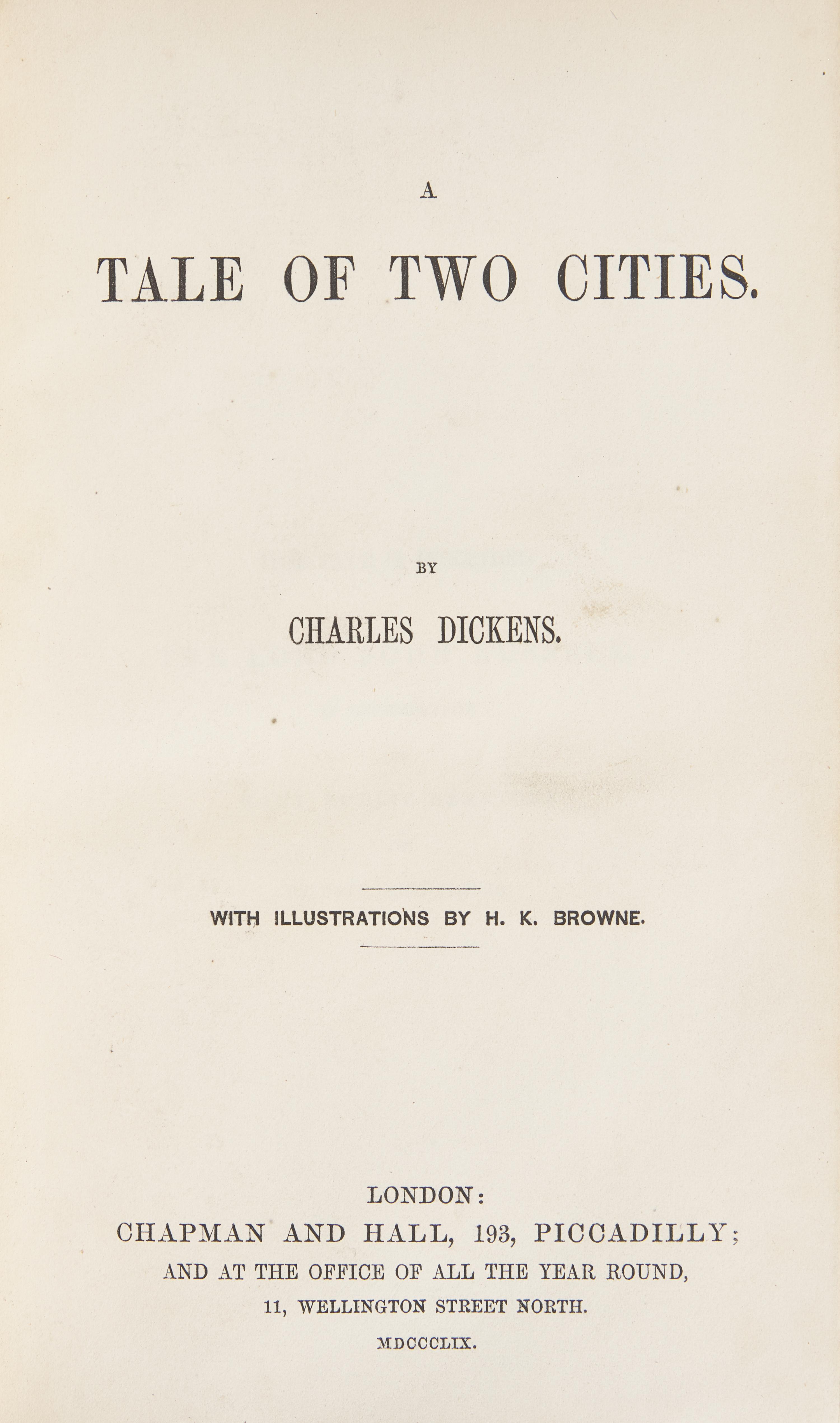 [Literature] Dickens, Charles. A Tale of Two Cities