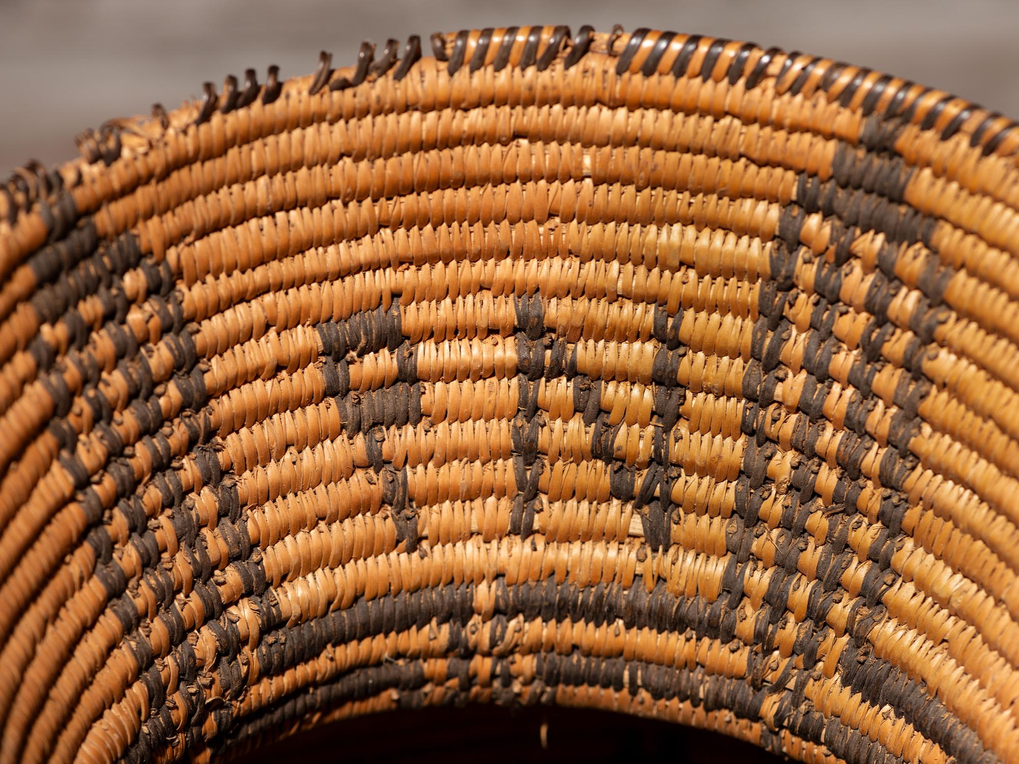 Apache Figural Olla, with Lid