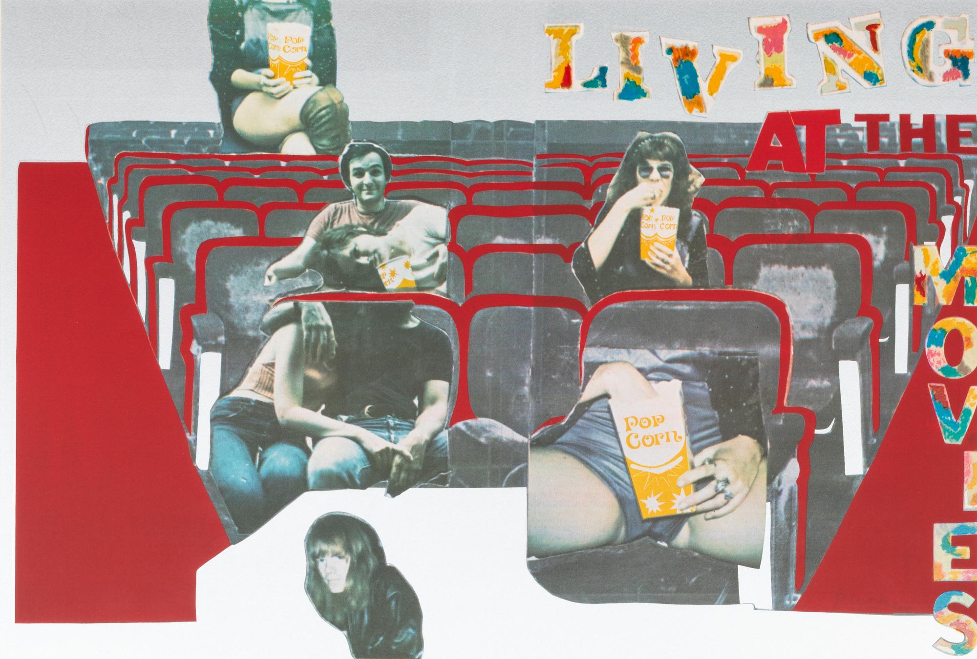 Larry Rivers, (American, 1923-2002), Living at the Movies, 1974