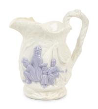A Collection of Seven English Salt Glazed Relief Form Articles — 19TH/20TH CENTURY