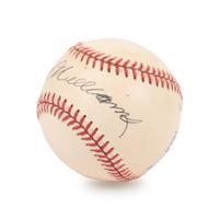 A Ted Williams Signed Autograph Baseball (Beckett Authentication Services Letter BAS Certified),