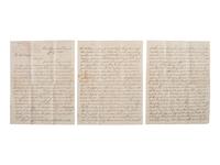 [CIVIL WAR]. JACKSON, AAAG Charles N. (1840-1866). A detailed 12pp letter describing the Seven Days' Battles written by an officer of the Pennsylvania Reserves, which sustained heavy losses during the engagements.