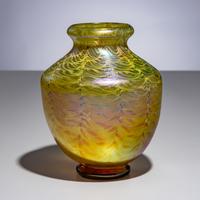 Tiffany Studios New York (American, 1892–1930) — Glass Vase, c. 1900
