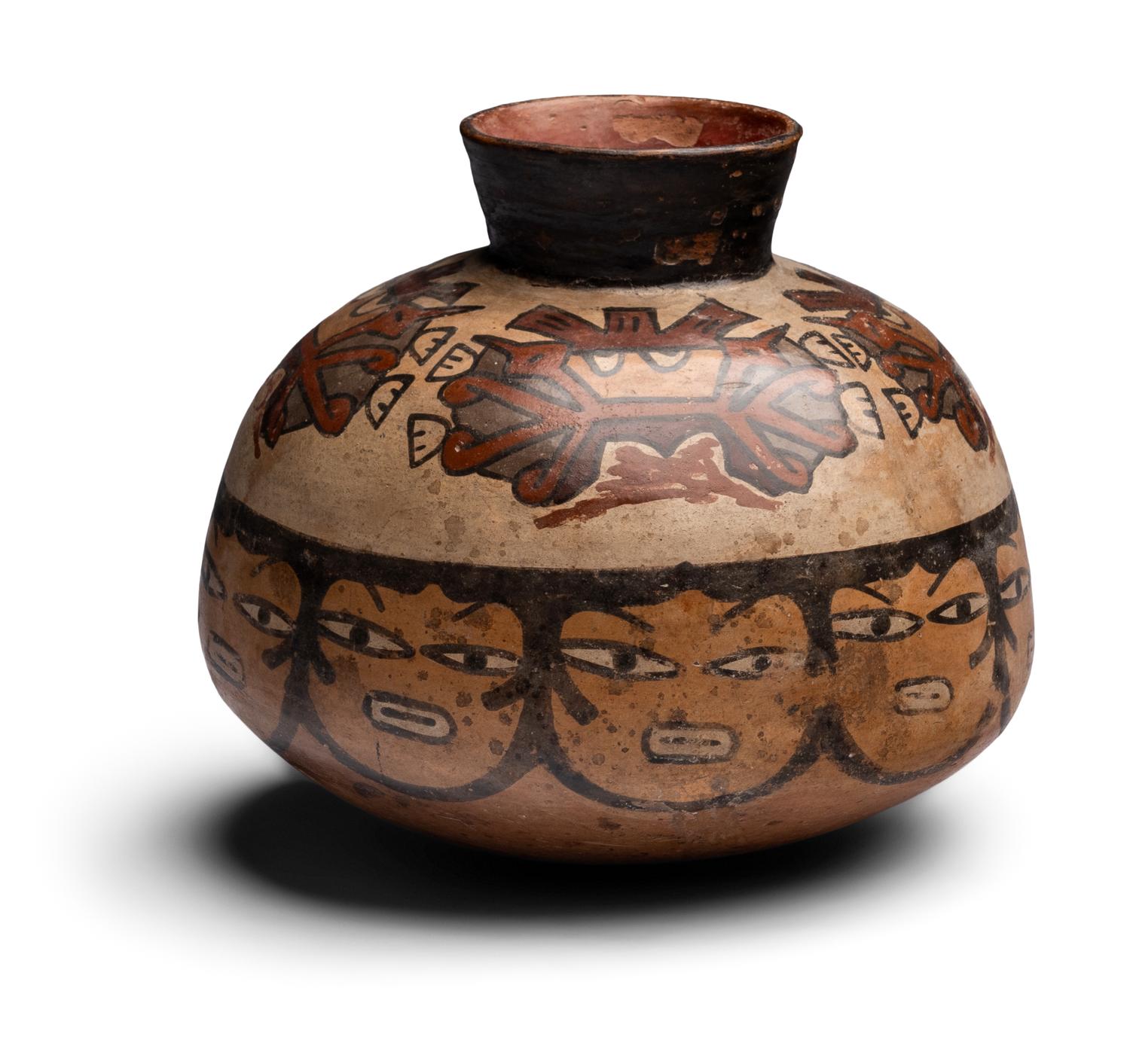 A Nazca Polychrome Vessel