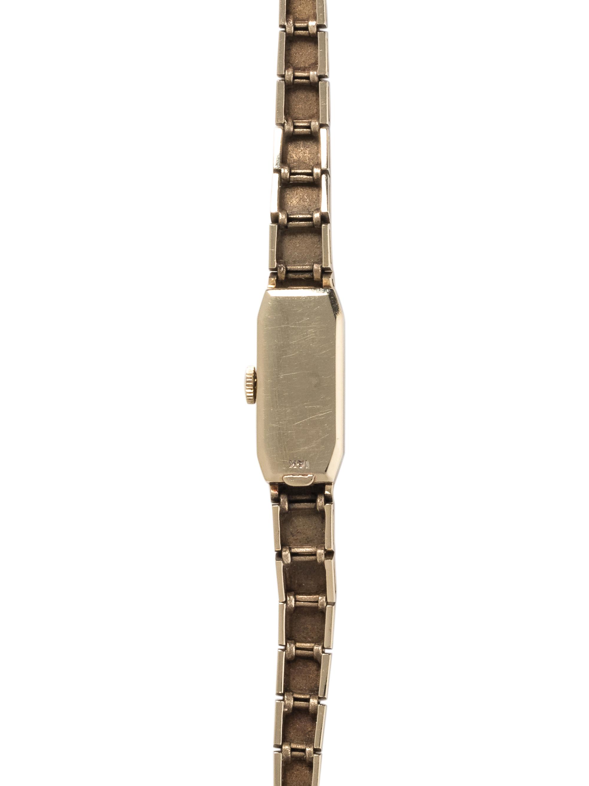 14K YELLOW GOLD WRISTWATCH