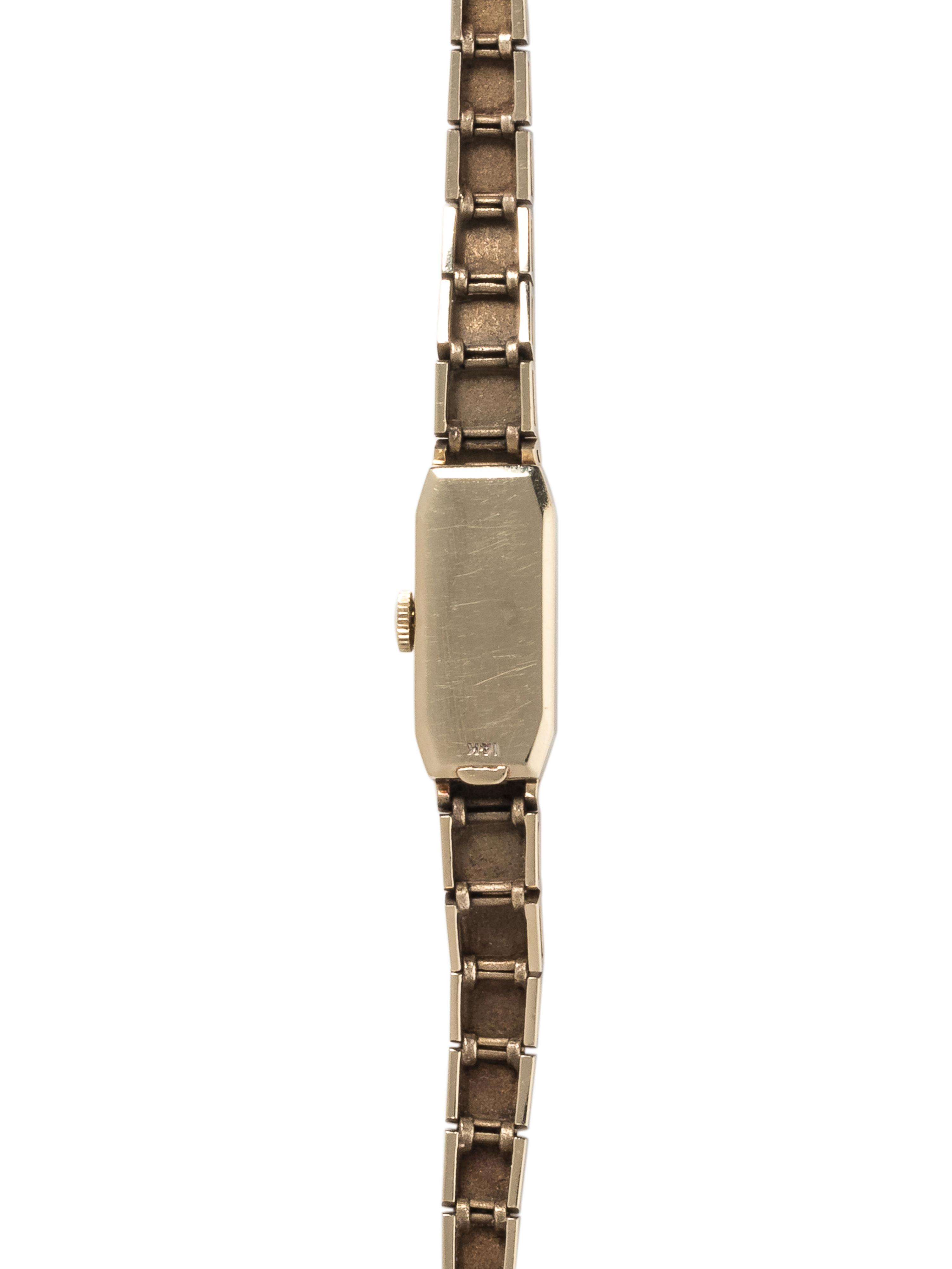 14K YELLOW GOLD WRISTWATCH