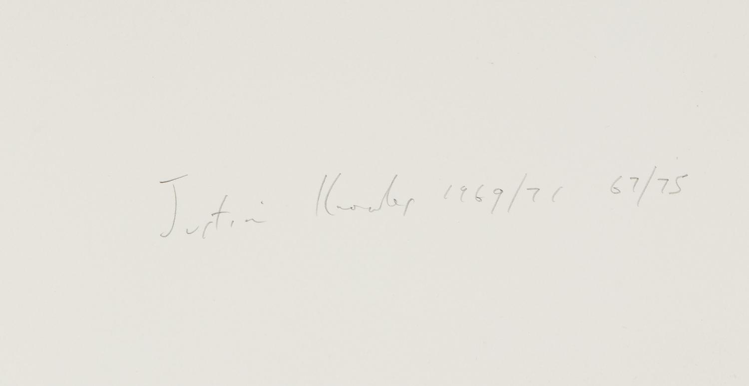 A Series of Four Prints (the complete portfolio), 1971