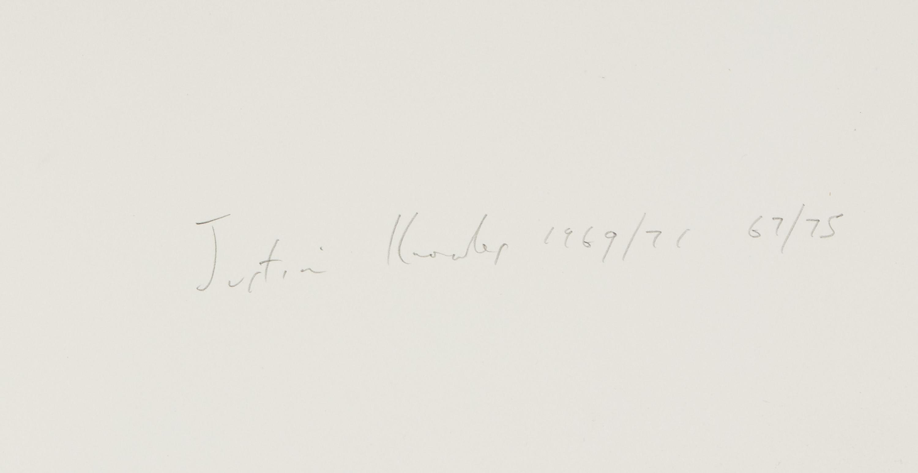 A Series of Four Prints (the complete portfolio), 1971