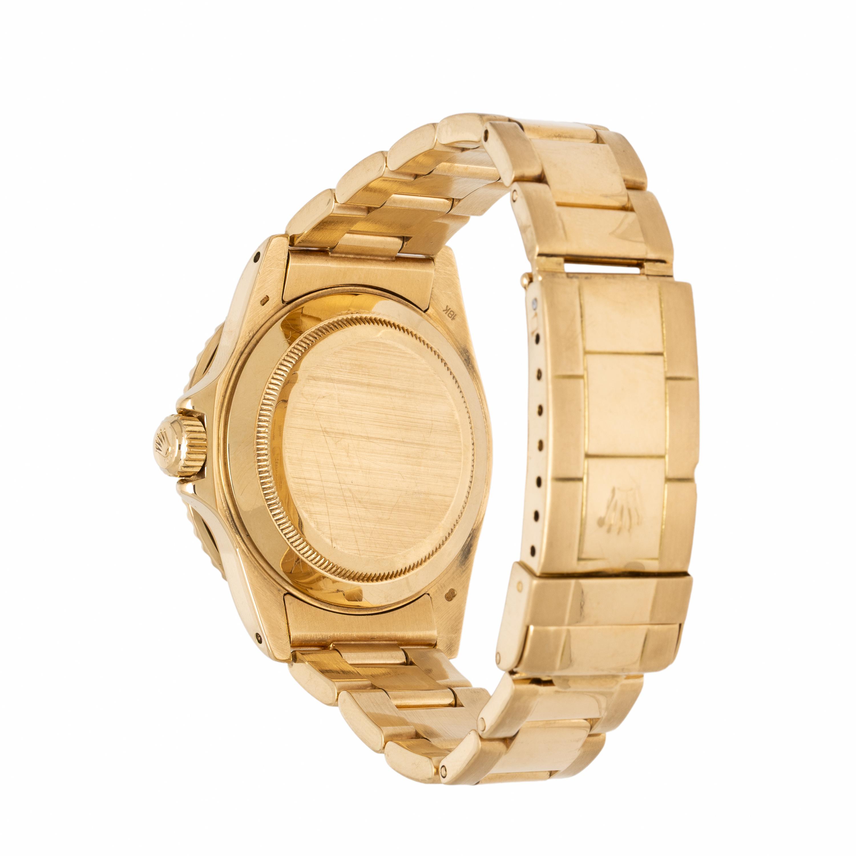 Rolex, Ref. 16808, 18K Yellow Gold 'Submariner' 'Nipple Dial' Watch