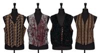 Four Designer Vests
