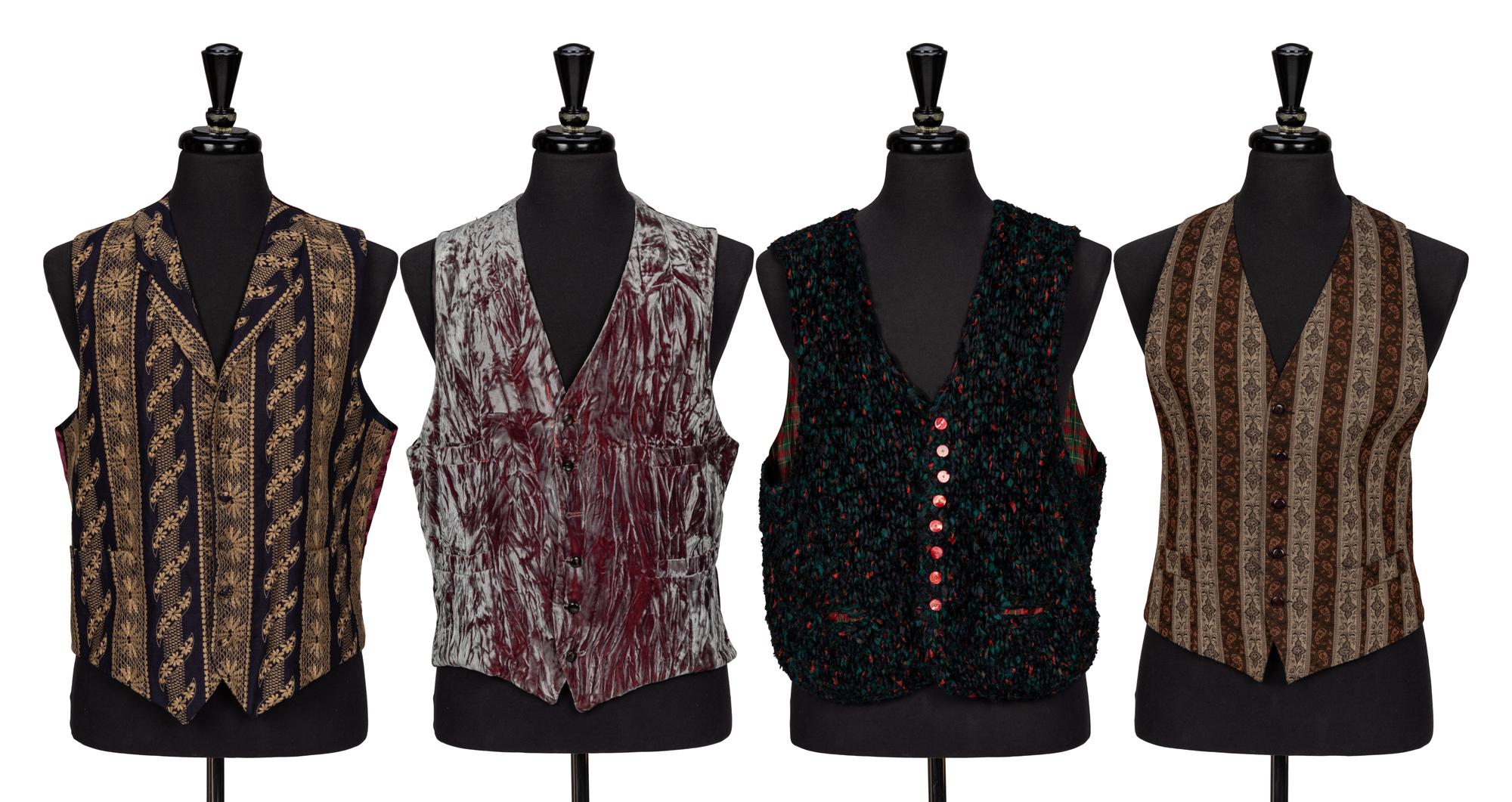 Four Designer Vests