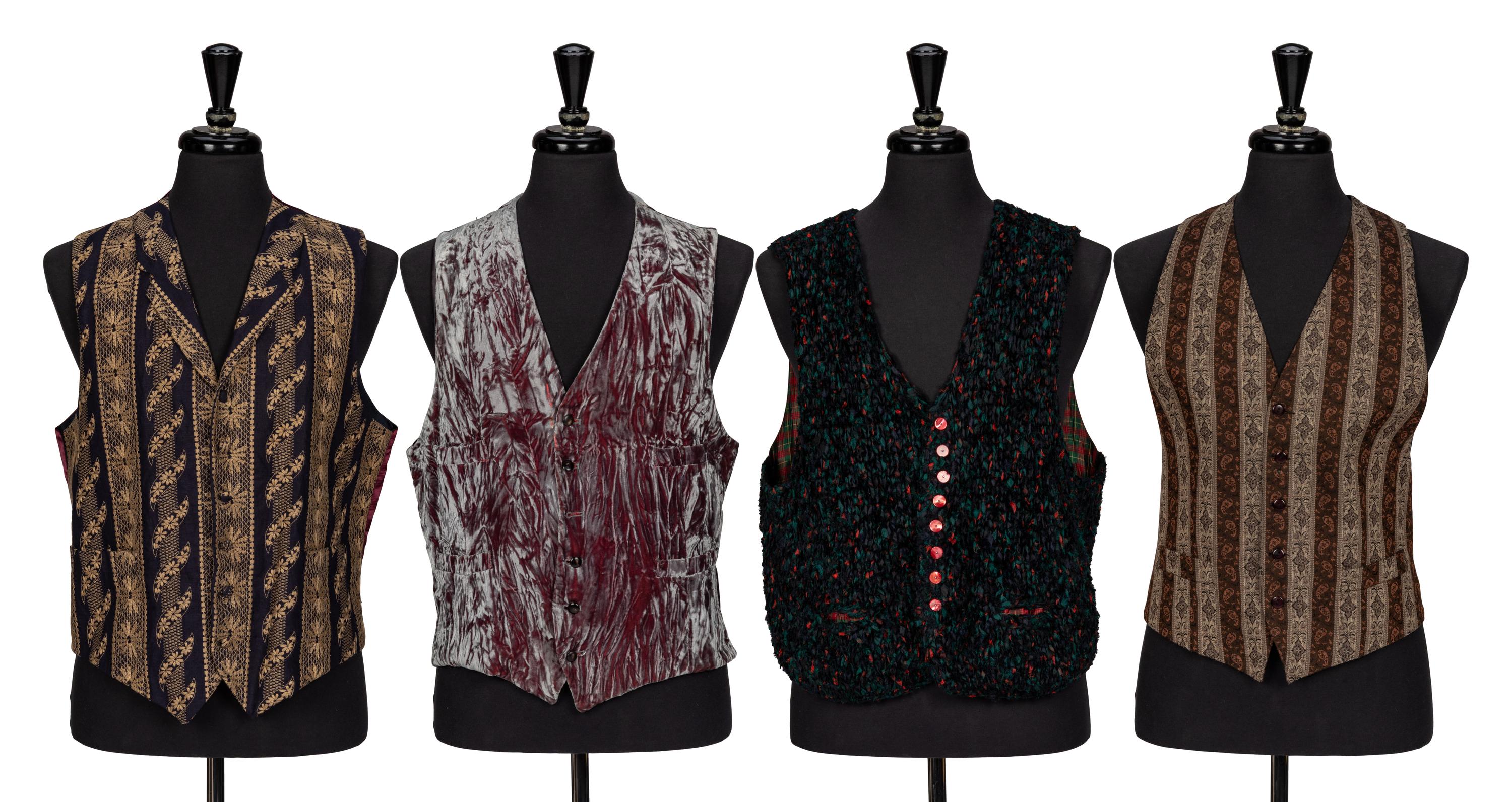Four Designer Vests