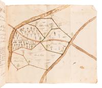[MANUSCRIPT - CIPHERING]. EVANS, Cadwallader. Ciphering Book of a Colonial Schoolboy. [Philadelphia], 6 April-26 July 1763.