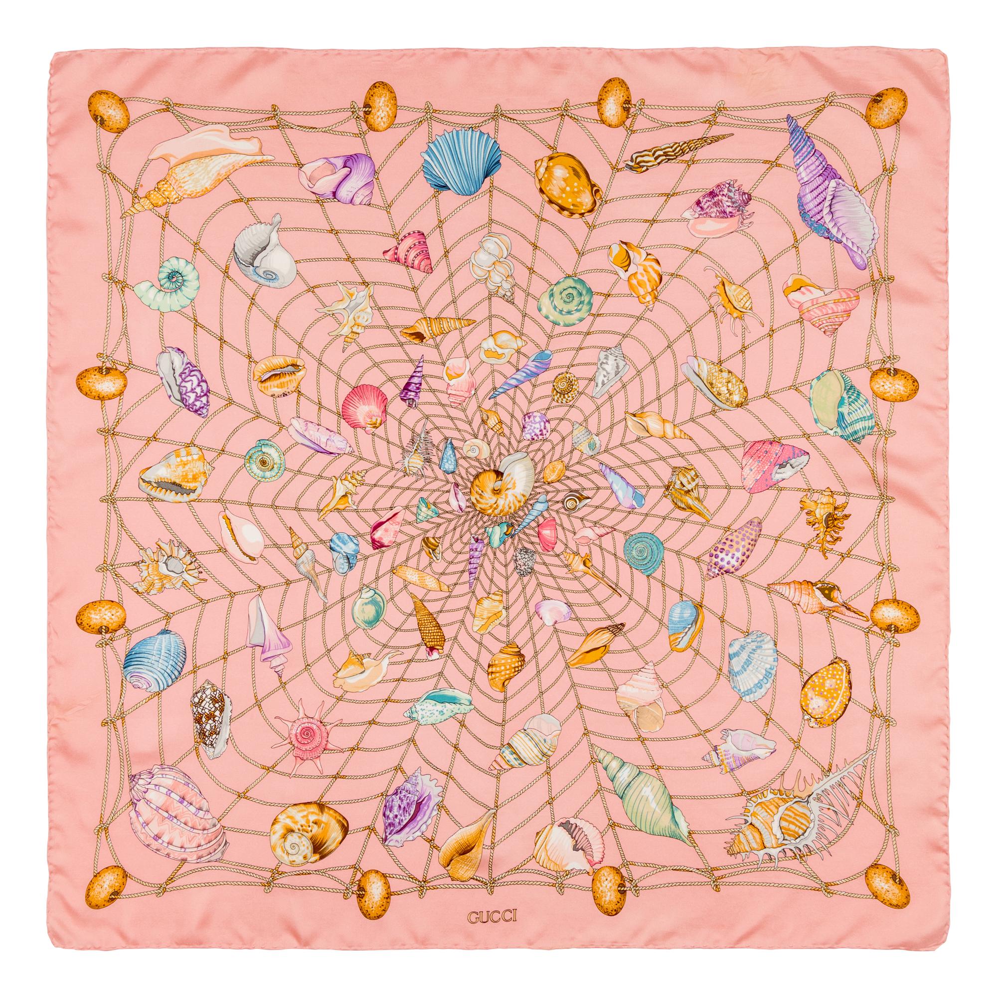 Gucci, Versace, & Louis Vuitton; Six Scarves