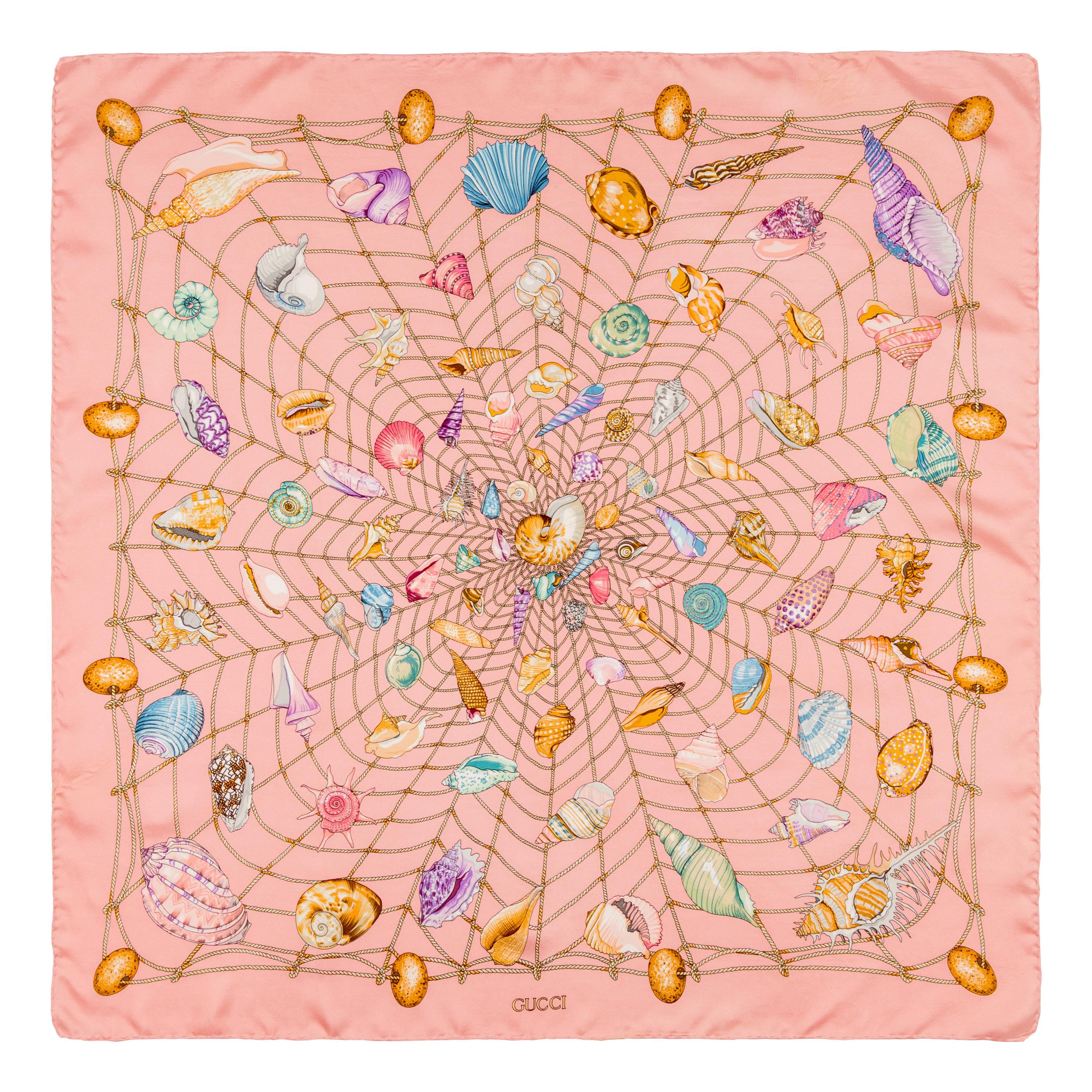 Gucci, Versace, & Louis Vuitton; Six Scarves