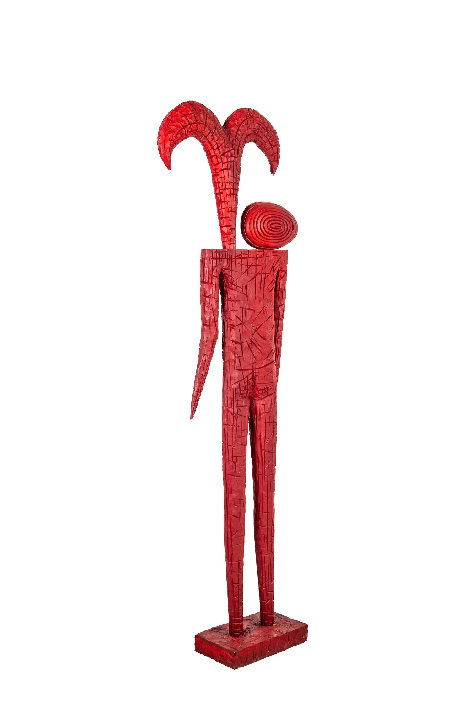 Standing Red Figure