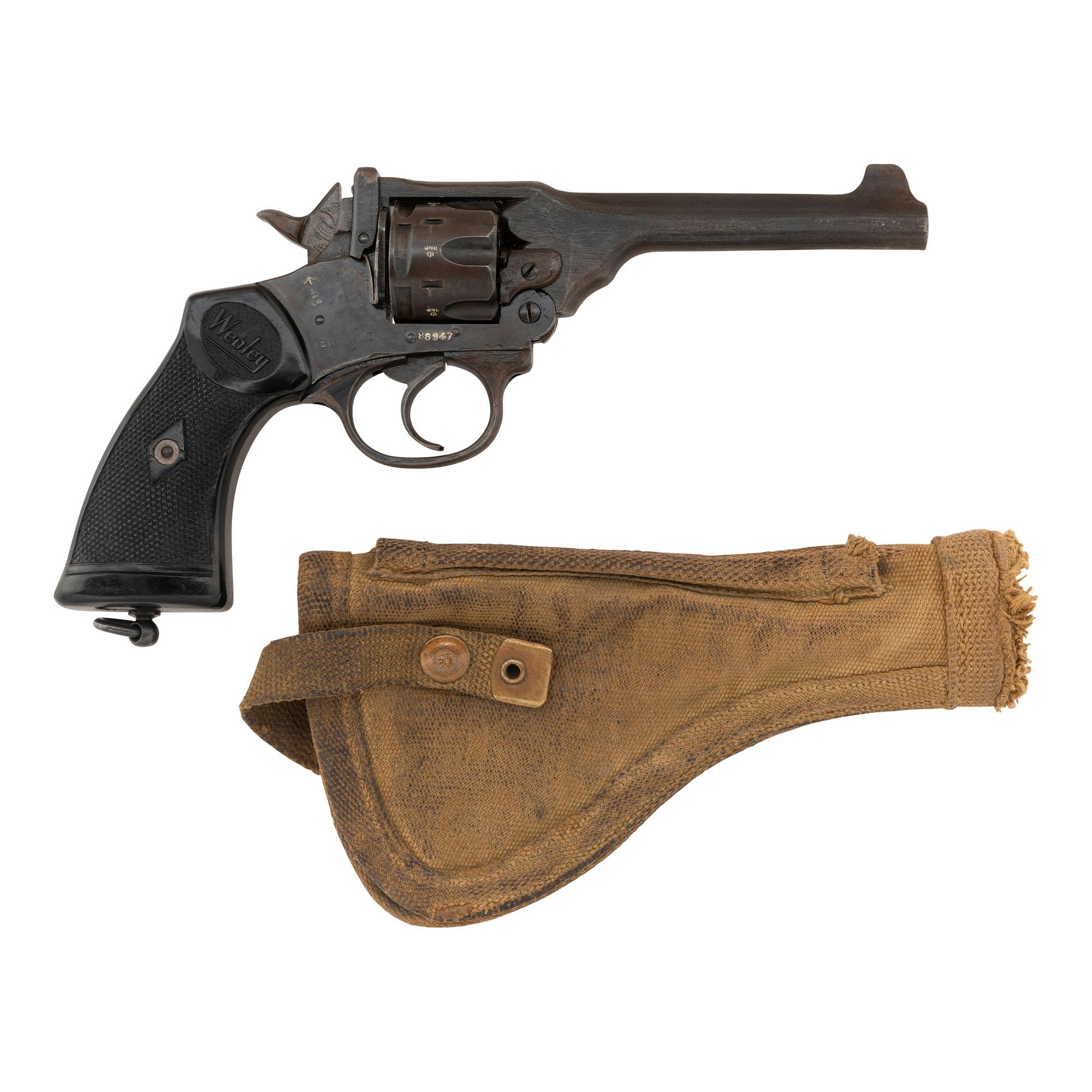 ** Webley Mark IV War Finish with Holster