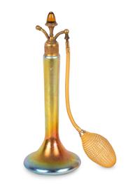 A Gold Aurene Perfume Atomizer