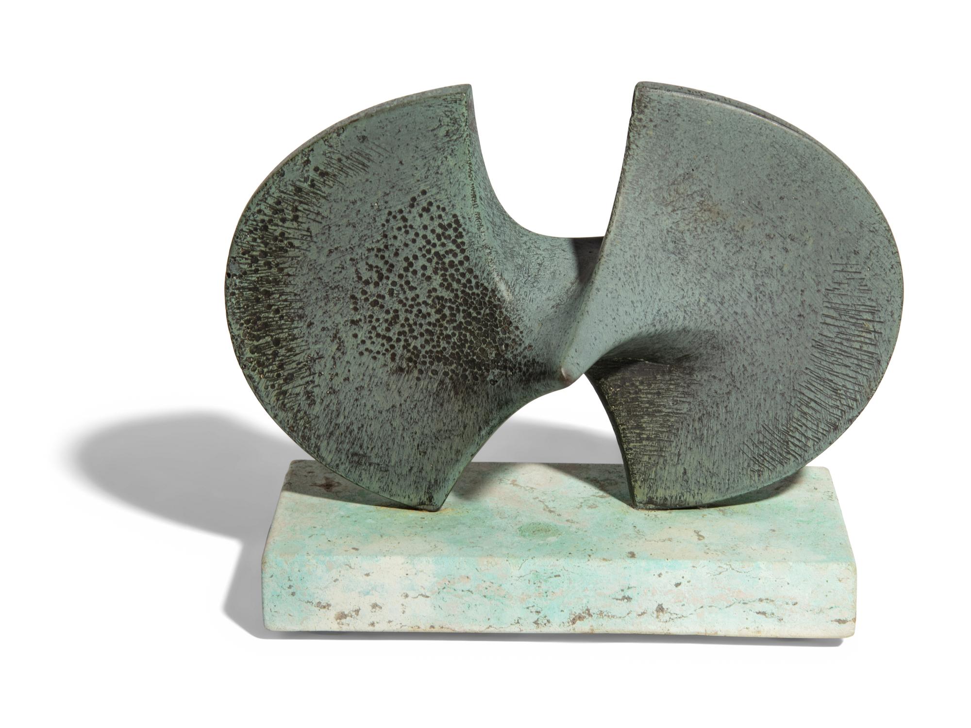 Bronze Sculpture on Stone