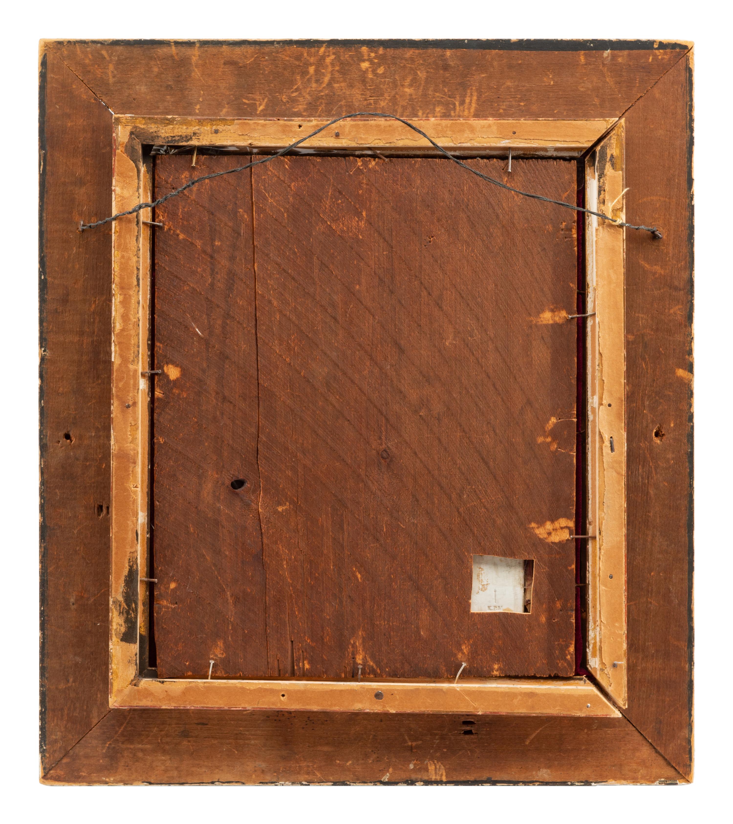 A Berlin (K.P.M.) Porcelain Plaque