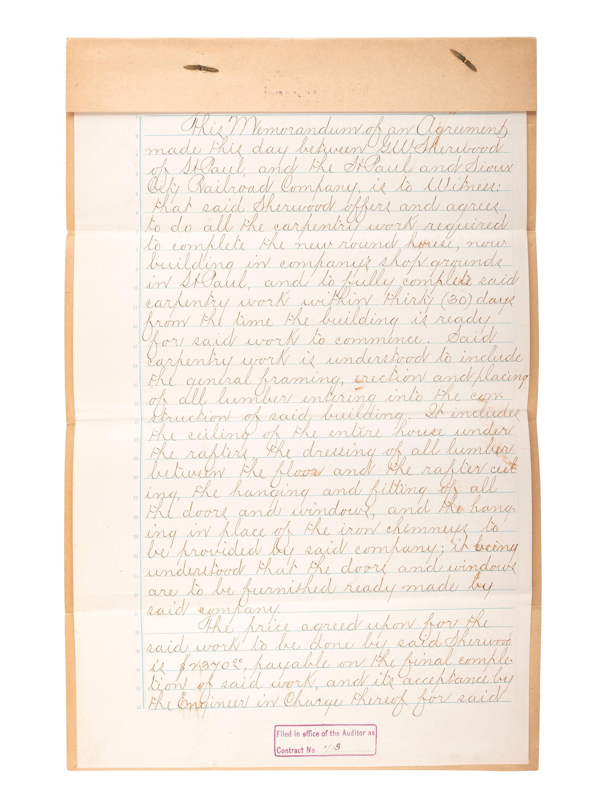 [CIVIL WAR]. Judson W. Bishop, 2nd Minnesota Infantry, Civil War archive incl. typed transcription of letters dating from 1861-1865 and related documents.