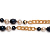 Chanel Faux Pearl and Chain Necklace, 1989