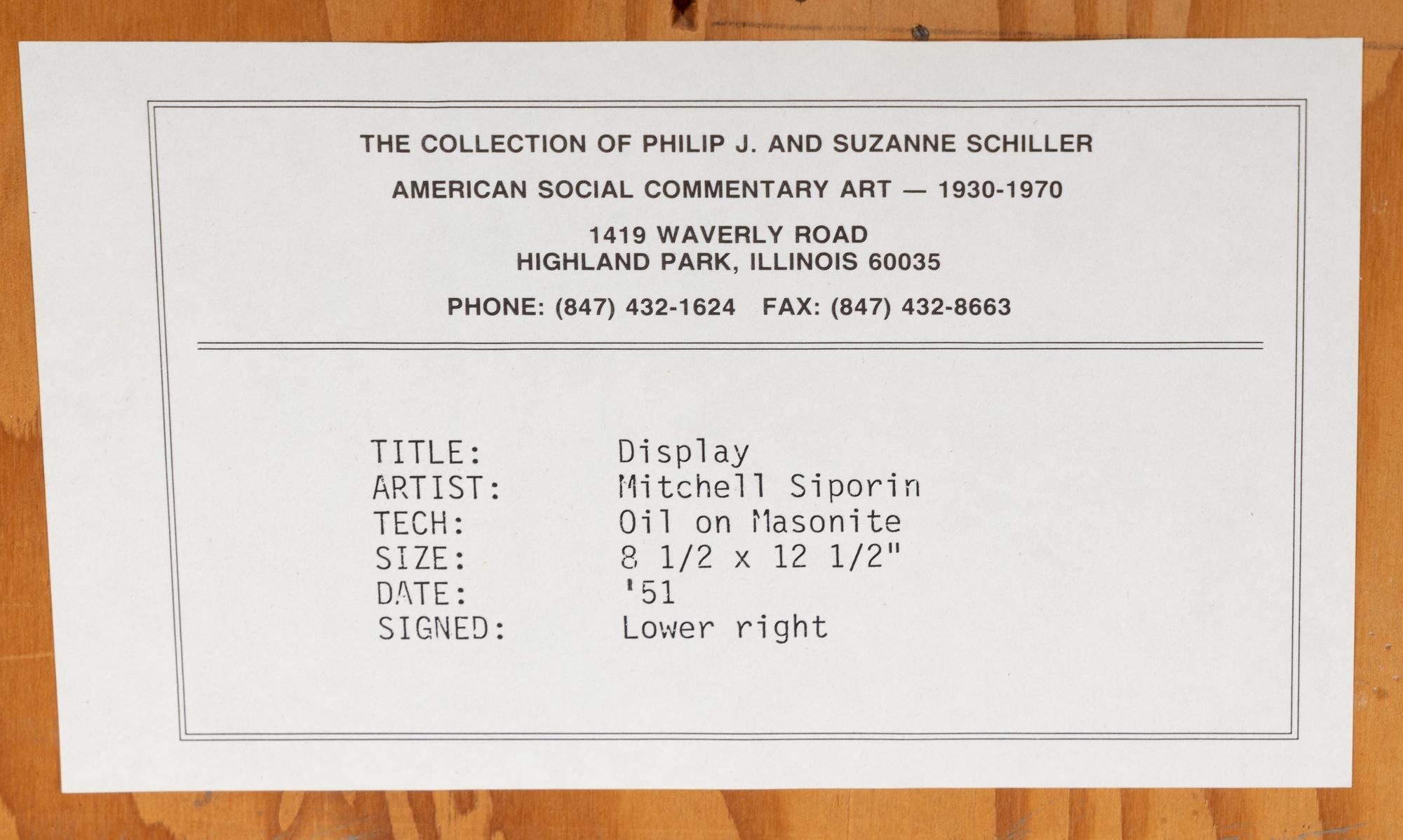 Display, 1951