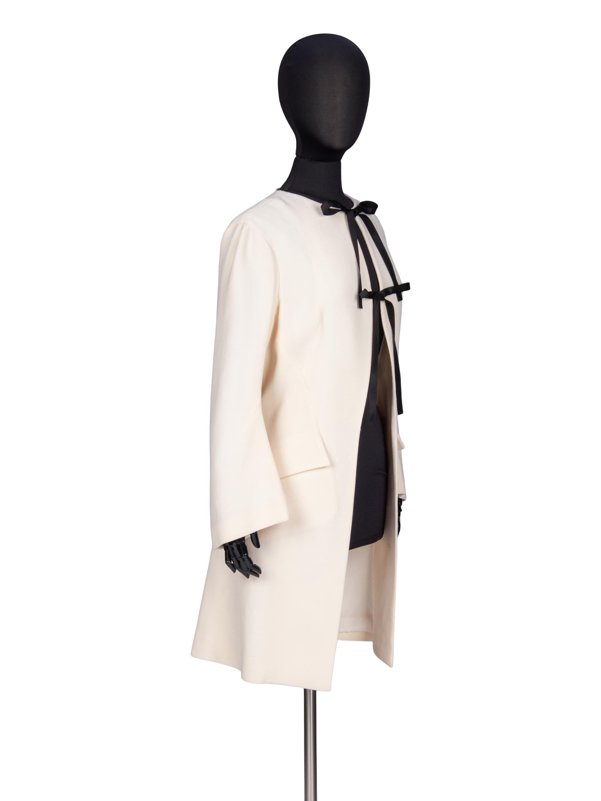 Christian Dior, Tie-Front Wool Coat