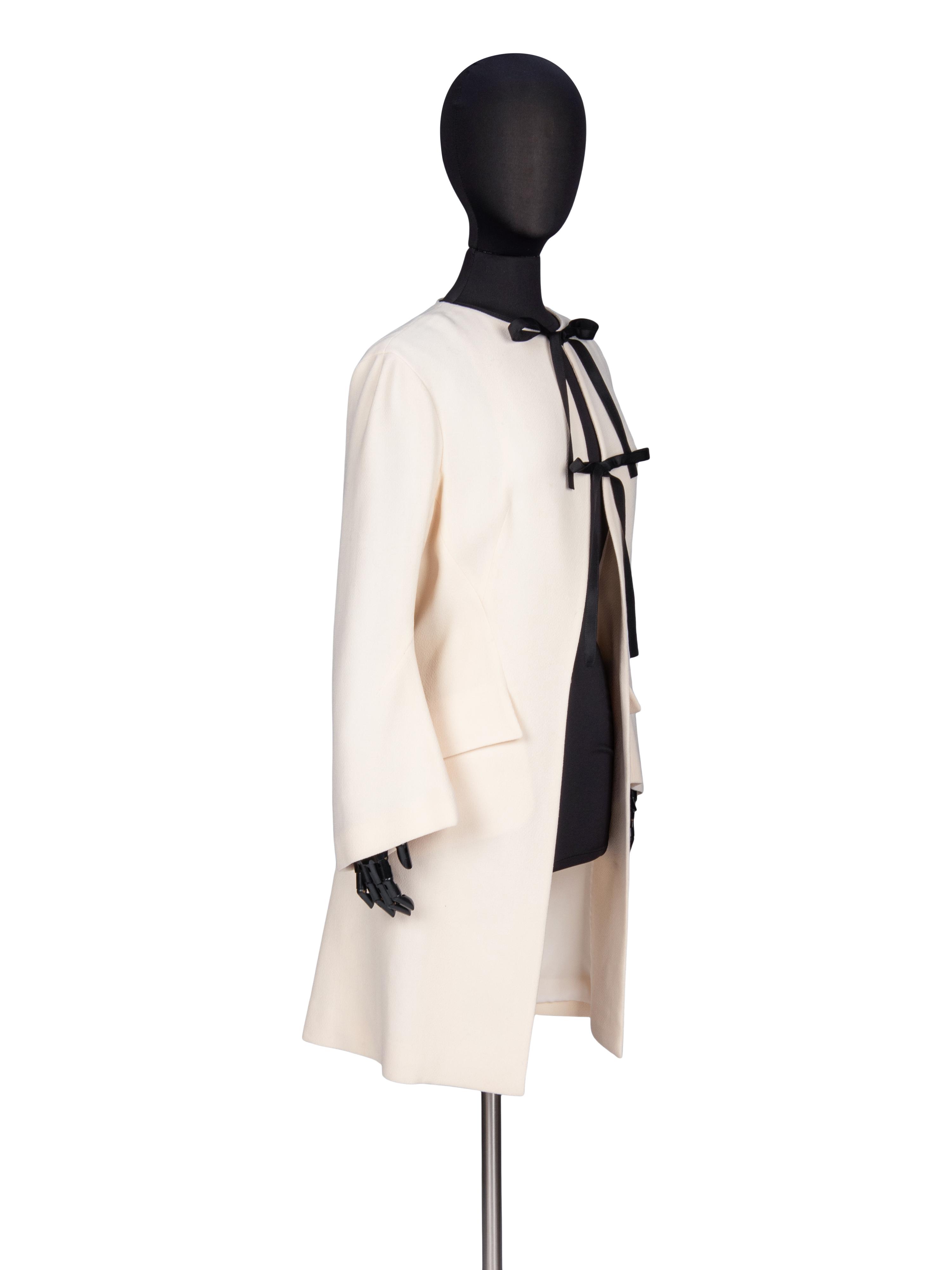 Christian Dior, Tie-Front Wool Coat