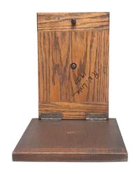 [EARLY PHOTOGRAPHY]. Two replica daguerreotype tripods made by Robert W. Lisle.