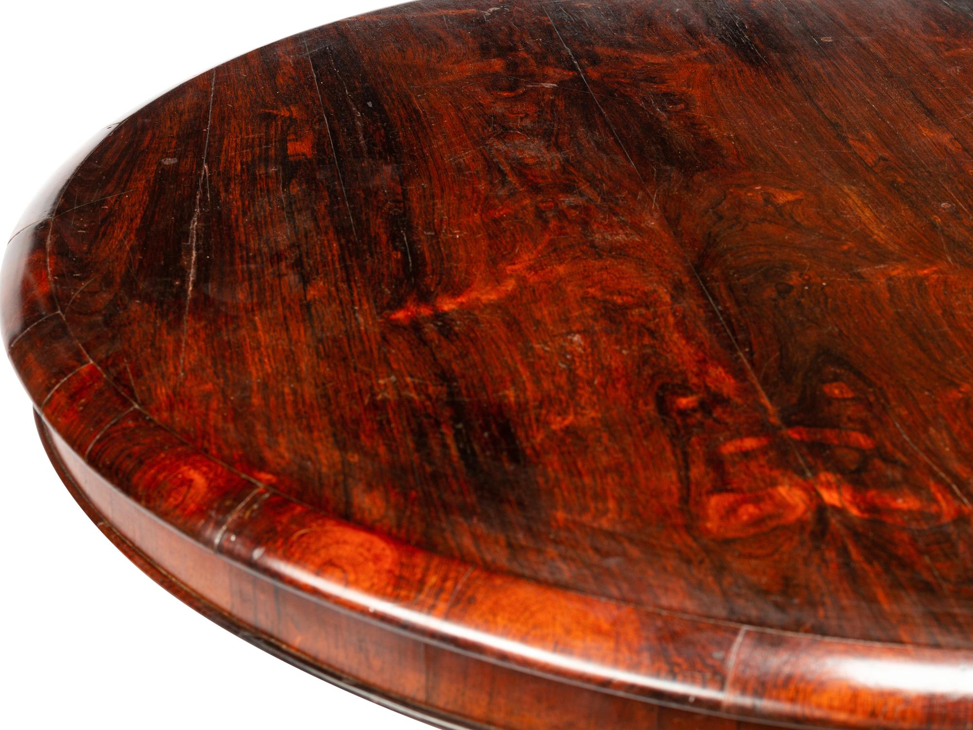 An Early Victorian Rosewood Breakfast Table
