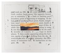 End (from the Landfall Press 30th Anniversary portfolio)