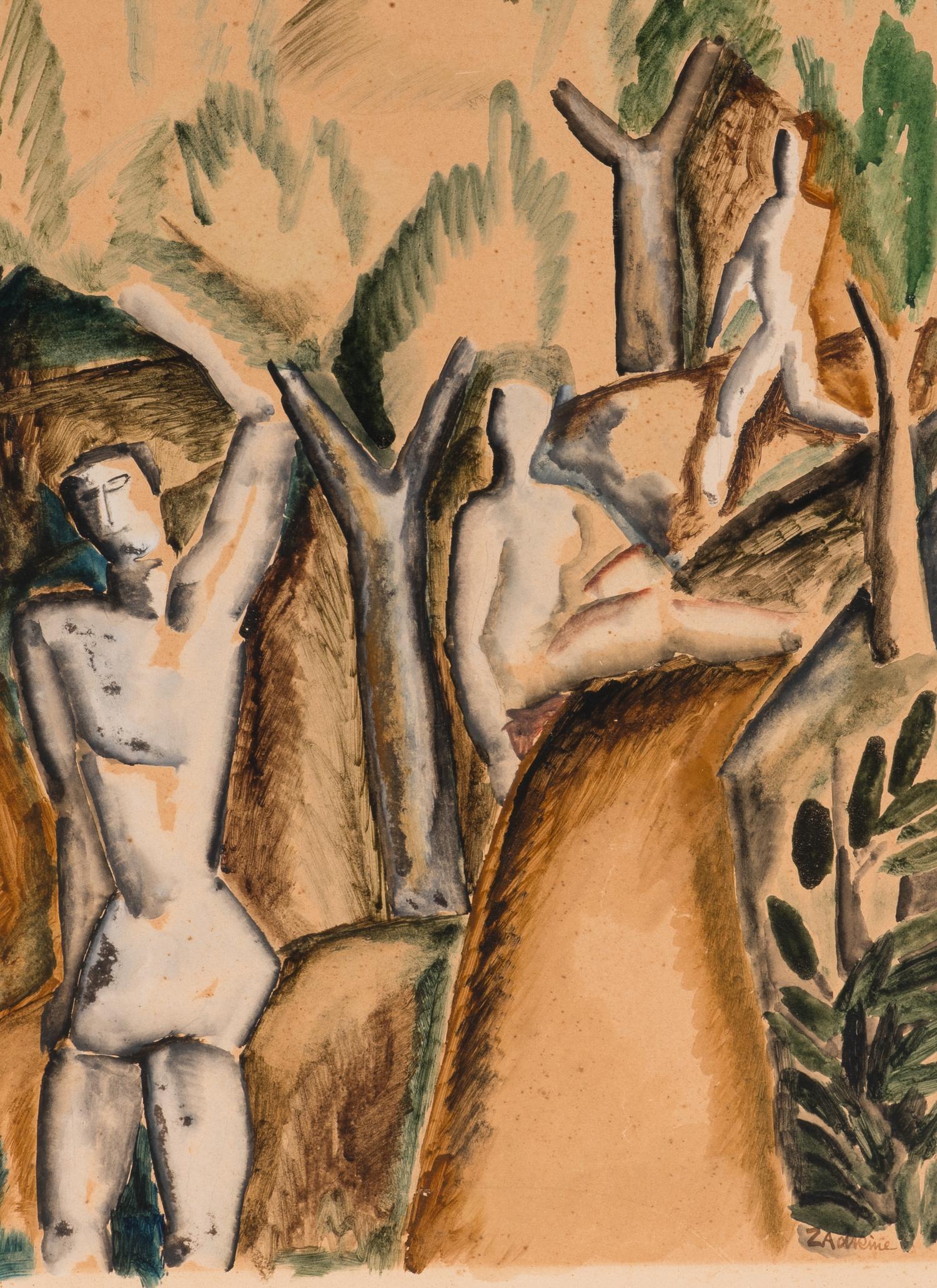 Trois Personnages, 1921