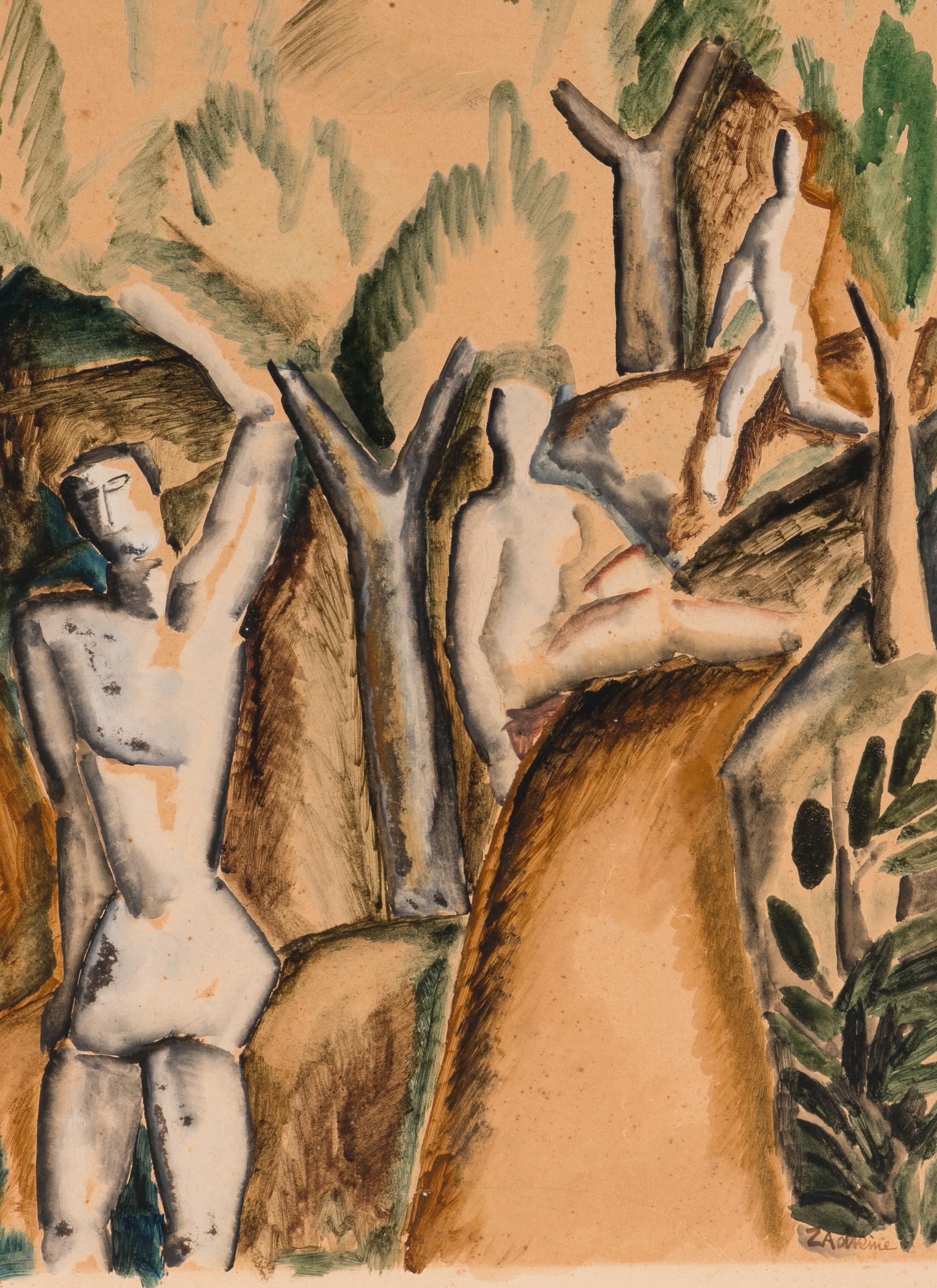 Trois Personnages, 1921