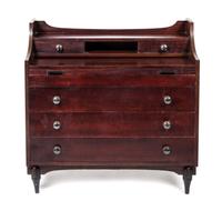 A Model SC284 Rosewood Dresser, Claudio Salocchi for Sormani Height 36 1/2 x width 37 x depth 18 1/2 inches.