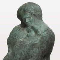 Auguste Rodin (French, 1840-1917) Mère et Fille Mourante (Mrs. Merrill and her Daughter Sally)