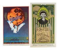 [MUSIC] -- [POSTERS]. FRIED, Robert, KELLEY, Alton, and MOUSE, Stanley, GRIFFIN, Rick, artists. A group of 6 Family Dog posters from 1967 promoting shows in Denver, Colorado, comprising: