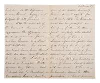 [CIVIL WAR]. SHERMAN, William Tecumseh (1820-1891). Autograph letter signed ("W.T. Sherman"), as Commanding General of the US Army, to General Henry M. Cist (1839-1902). Washington, D.C. 2 November 1879.